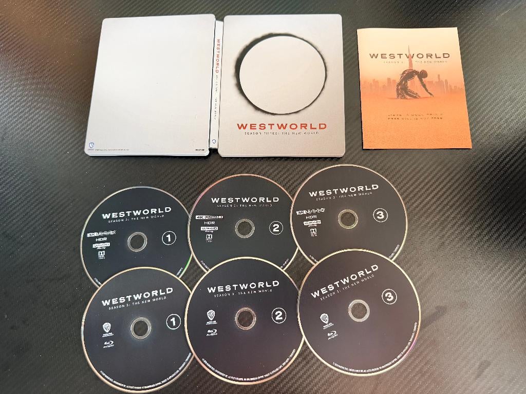 Blu-ray 4k : Westworld saison 3 (steelbook), Cd's en Dvd's, Ophalen of Verzenden, Gebruikt
