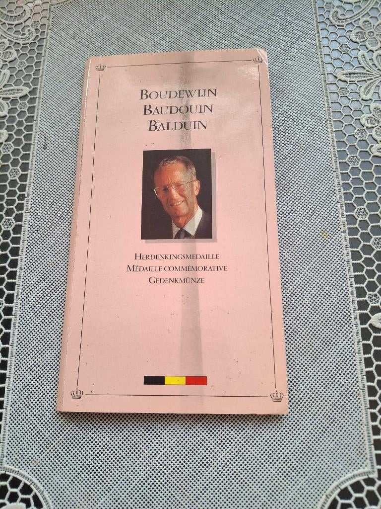 Médaille commémorative du roi Baudouin - 1993, Envoi, Utilisé, Autres types