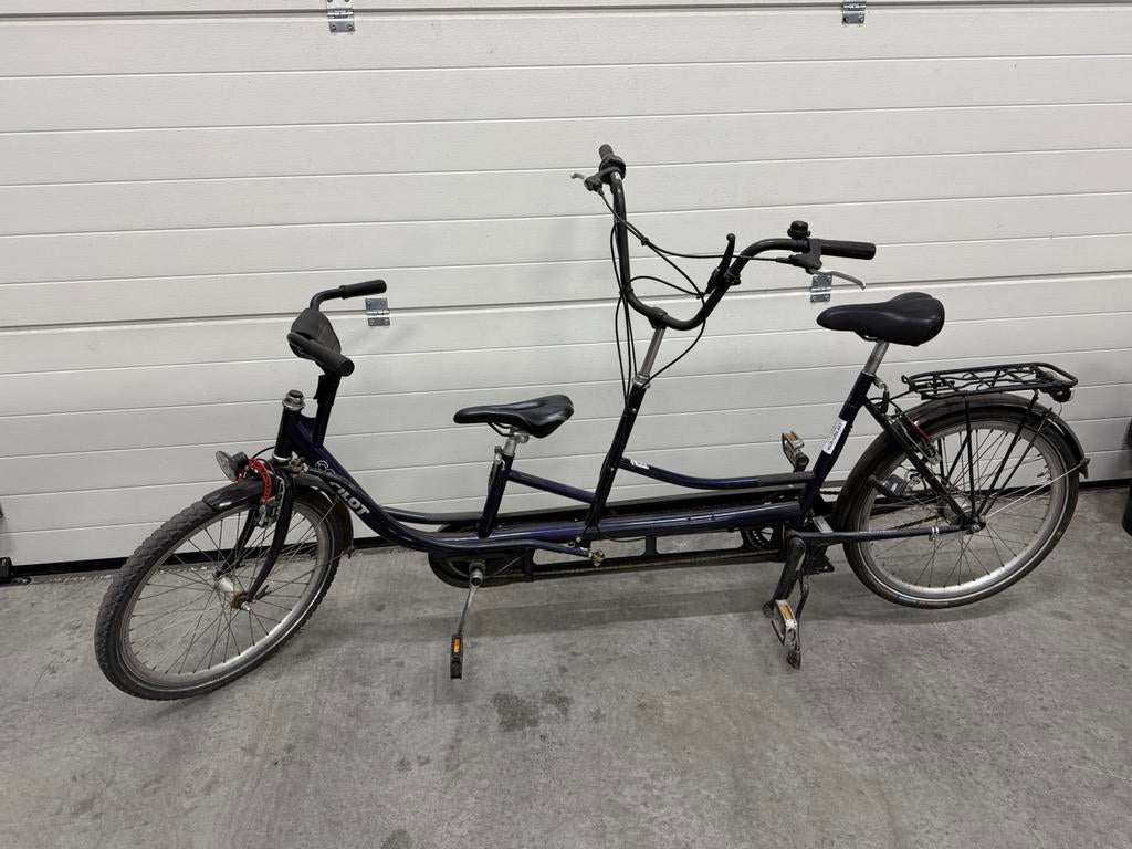 Ouder-kind tandem, Fietsen en Brommers, Ophalen, Gebruikt, Minder dan 10 versnellingen