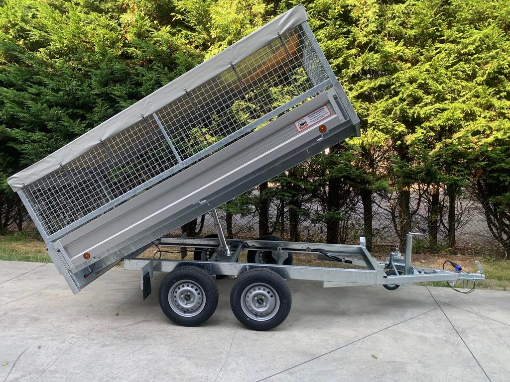 Remorque à benne basculante + options PRIX PROMOTIONNEL, Enlèvement