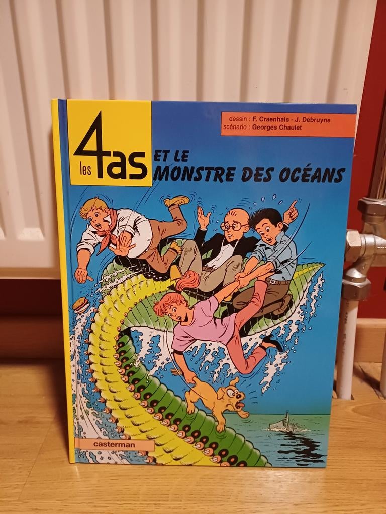 Bd les 4as (les 4 as) monstre des océans EO Tome 38, Livres, BD, Une BD, Enlèvement ou Envoi, Comme neuf, François Craenhals