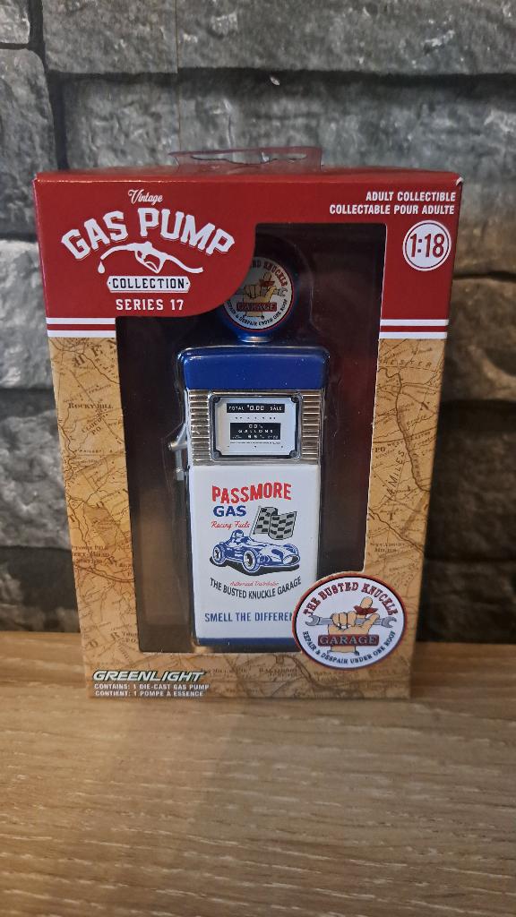 POMPE à essence passmore gas 1/18ème, Neuf, Autres marques, Enlèvement ou Envoi, Voiture