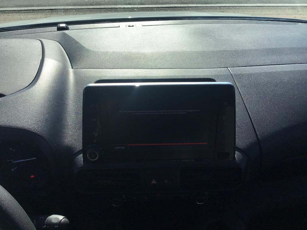 citroen berlingo l2 100pk 2021 91000km airco/navi/cruis, Auto's, Bestelwagens en Lichte vracht, Stof, 4 cilinders, Citroën, Wit