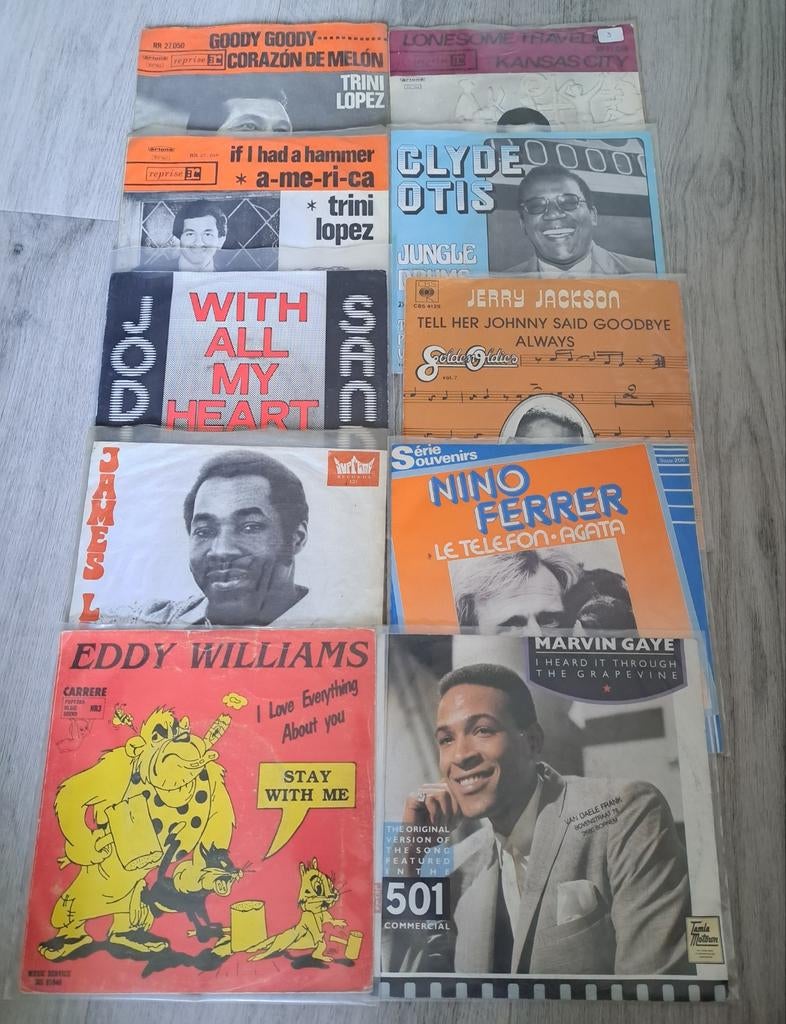 10 originele popcorn singels, Ophalen of Verzenden