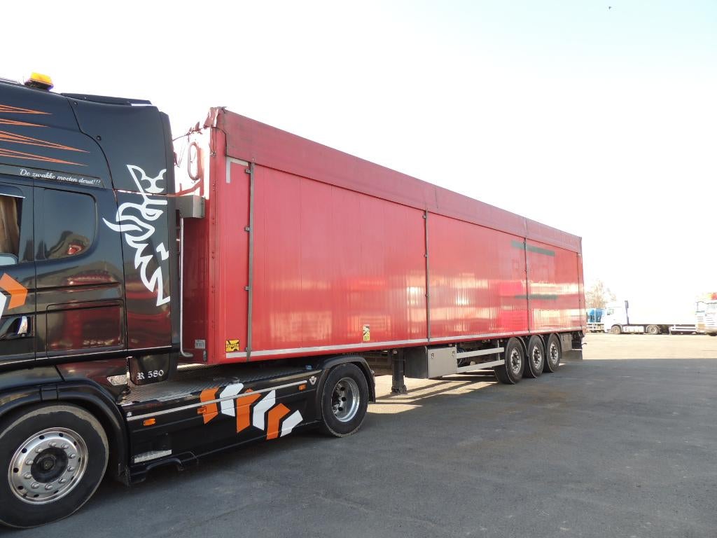 oplegger kraker walking floor 2020, Bedrijf, 2 deurs, Aanhangers en Opleggers, Te koop