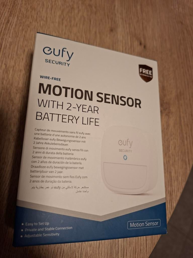 Eufy motion sensor., Ophalen of Verzenden, Nieuw