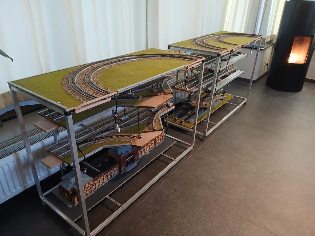 Piste rétro Marklin sous forme de module, Enlèvement, Märklin