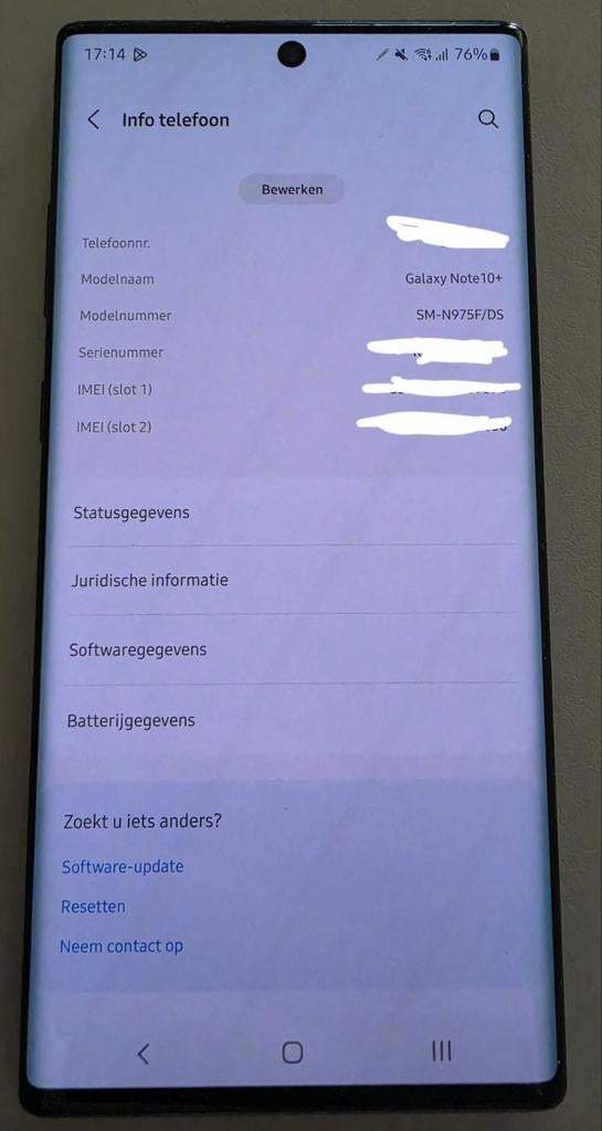 Samsung Note 10+ plus 256GB, Ophalen, Zwart, Zo goed als nieuw, Met simlock