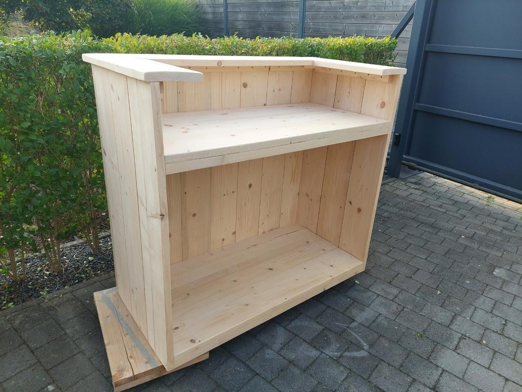 Toog / bar in steigerhout op maat, Ophalen