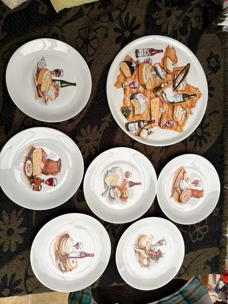 Vaisselle au fromage, Enlèvement