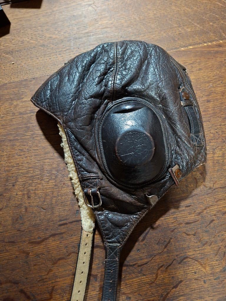 Casquette de pilote, Collections, Enlèvement ou Envoi, Armée de l'air, Casque ou Béret