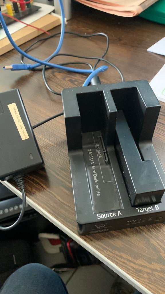 Disk cloner, Ophalen of Verzenden, Zo goed als nieuw, USB, HDD