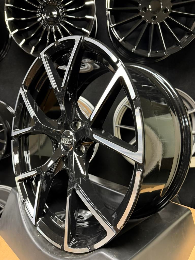 19 inch velgen voor Audi RS look 5x112 A3 A4 A6 Q2 S3 RS3 VW, Auto-onderdelen, Banden en Velgen, 19 inch, Velg(en), Nieuw, Ophalen of Verzenden