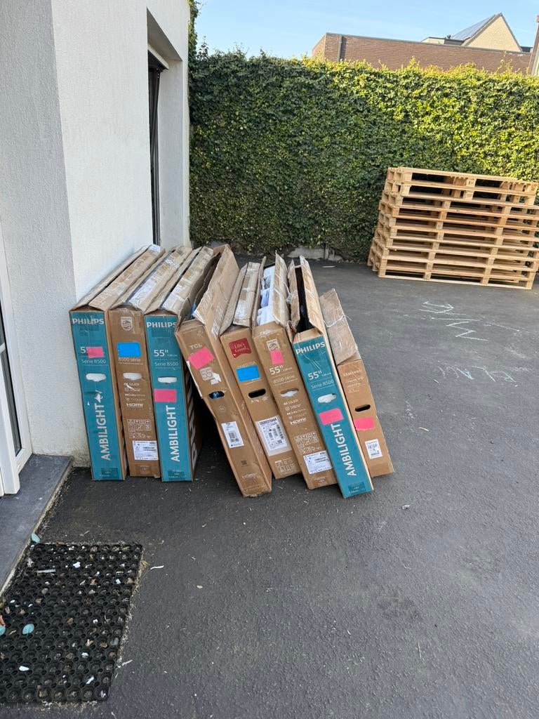 Lot tv’s beschikbaar alle moddelen voor reparatie, Ophalen, Zo goed als nieuw