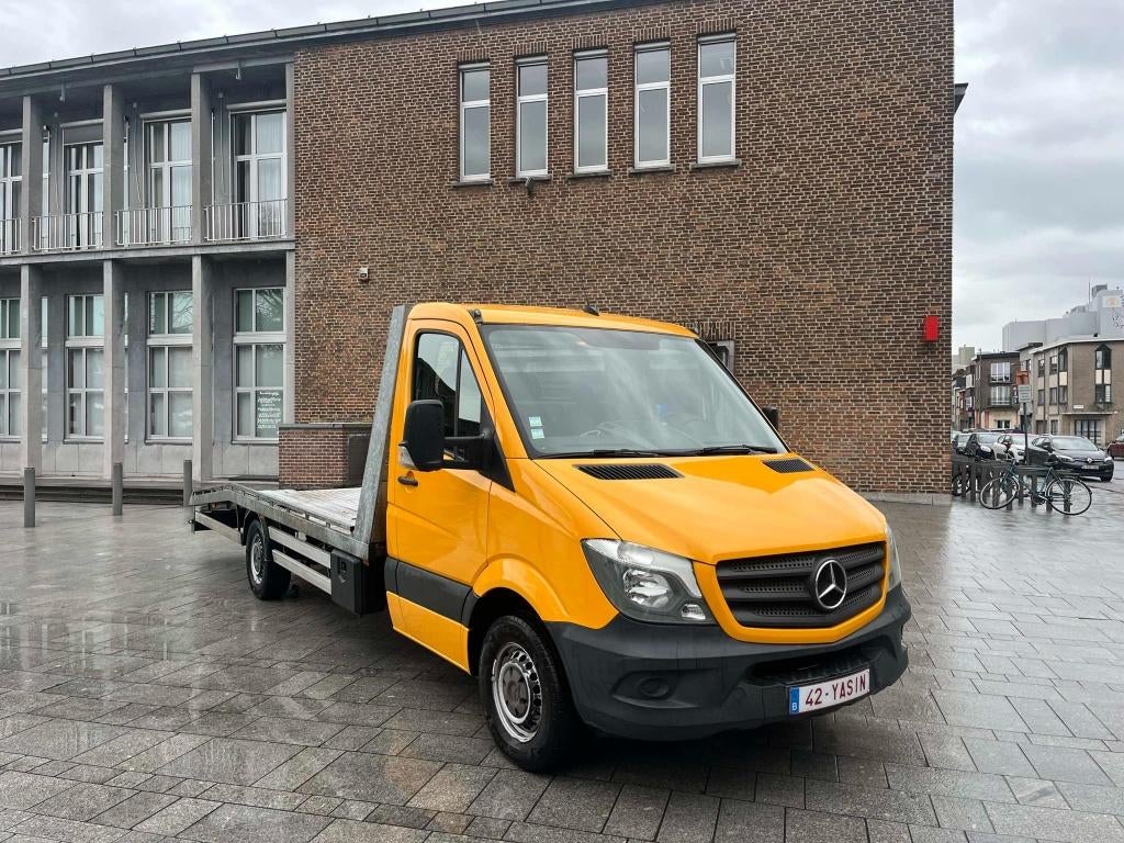 Mercedes - Benz Sprinter 313CDI 2016 Automaat Takelwagen, Achat, Entreprise, 3 places, Carnet d'entretien