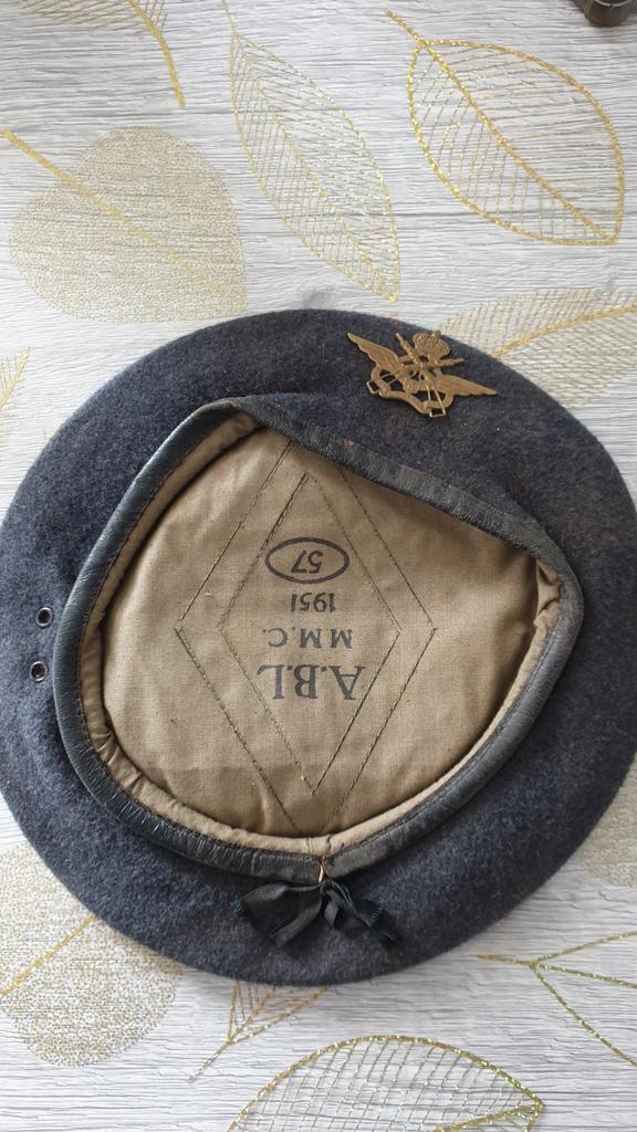 Baret ABL 1951, Verzamelen, Militaria | Algemeen, Ophalen of Verzenden