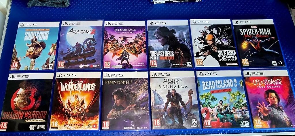 PS5/PS4-GAMES EN ACCESSOIRES + REPARATIE VAN, Games en Spelcomputers, Ophalen of Verzenden, Zo goed als nieuw