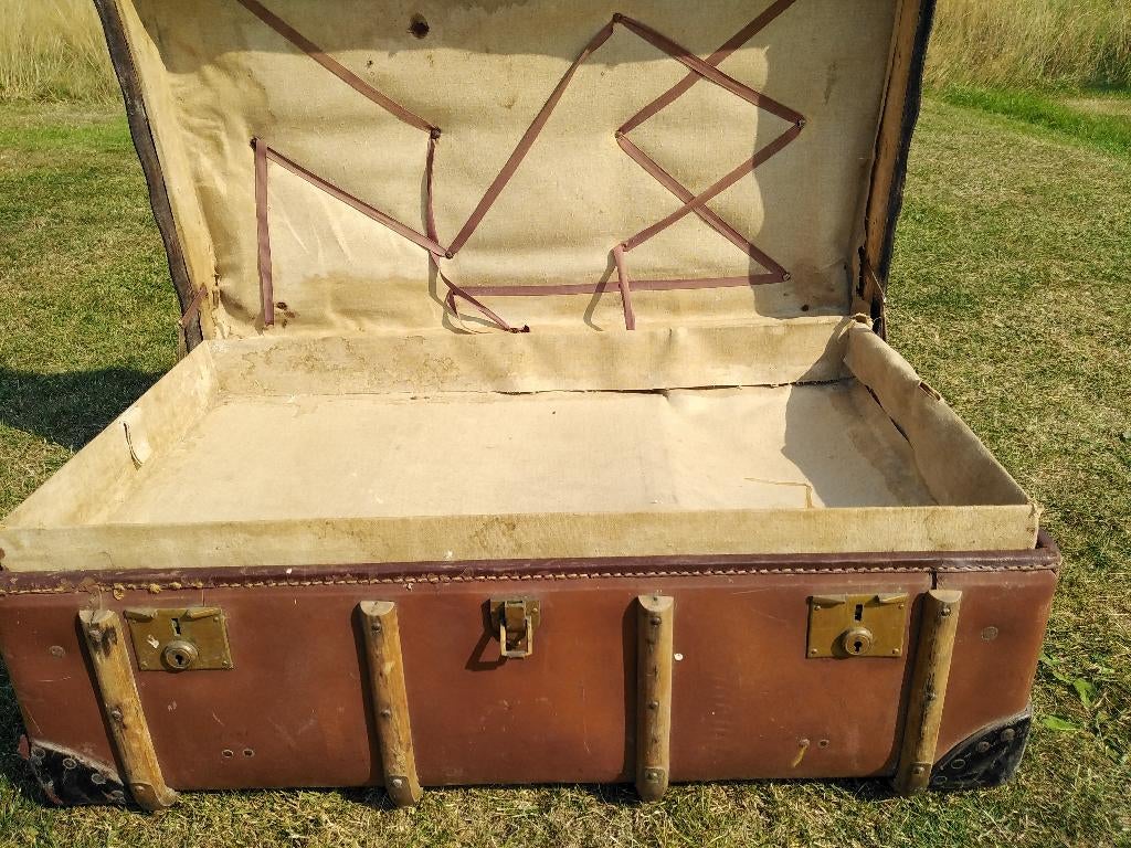 Malle de voyage à restaurer, Moins de 50 cm, 50 à 100 cm, Enlèvement, Utilisé