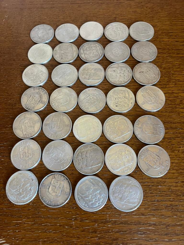 Munten zilver 835, Postzegels en Munten, Ophalen, Munten