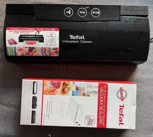 VACUUMEERTOESTEL MET ZAKKEN, Ophalen