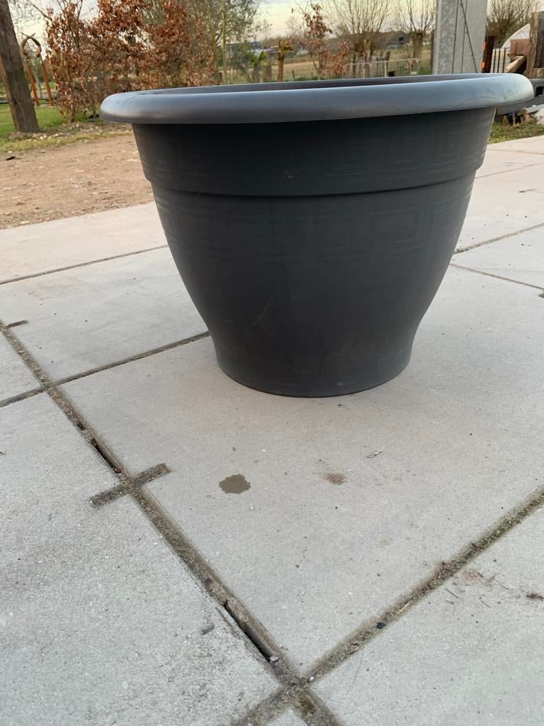 Bac à fleurs extérieur en PVC, Enlèvement, Utilisé