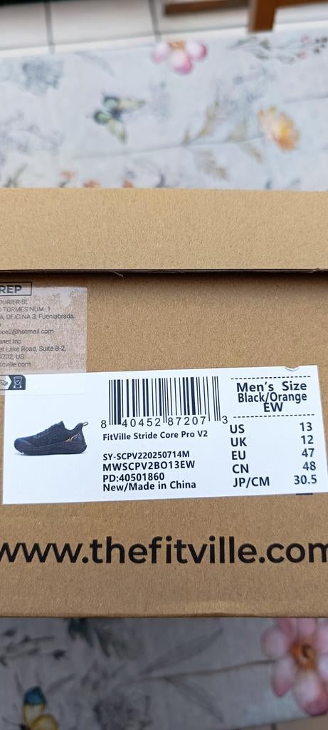 Chaussures de loisirs Fitville (trail) taille 47 EXTRA WIDE., Vêtements | Hommes, Chaussures, Neuf, Bottes, Enlèvement ou Envoi