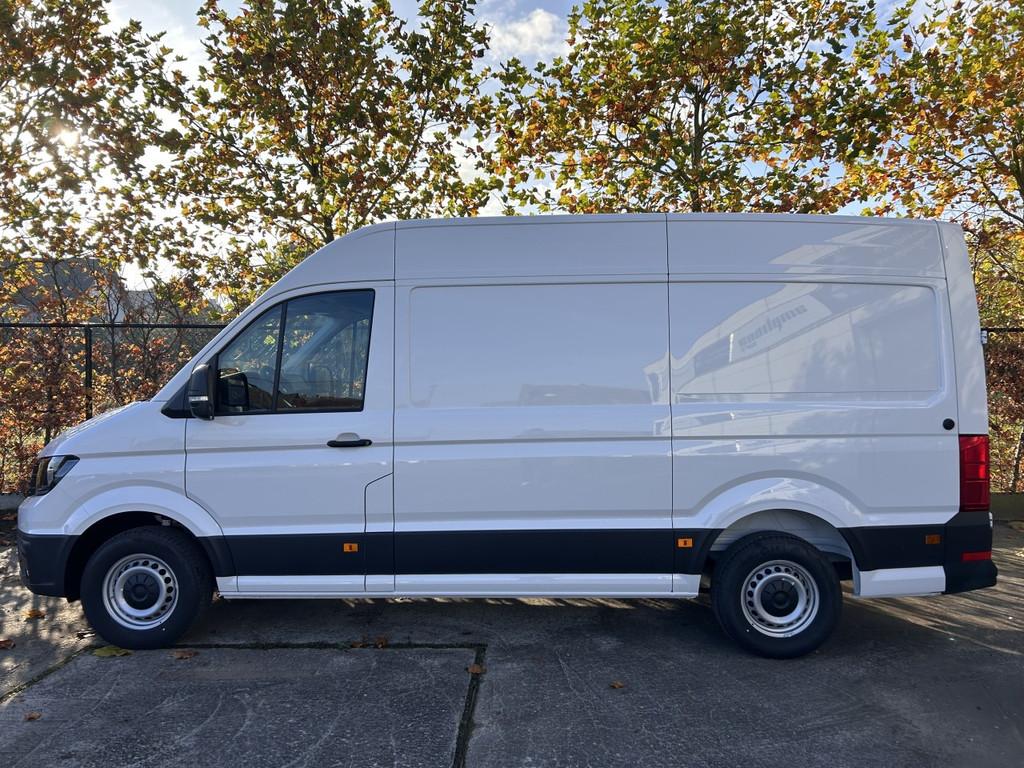 Volkswagen Crafter L3H3-FWD-Camera+Parkeerhulp-Afgewerkte La, Auto's, Bestelwagens en Lichte vracht, Voorwielaandrijving, Gebruikt