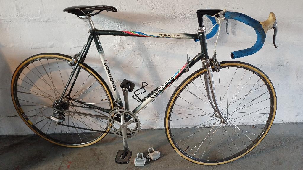 Retro koersfiets - Colnago Colombo, Fietsen en Brommers, Fietsen | Racefietsen, 53 tot 57 cm, Ophalen, Gebruikt