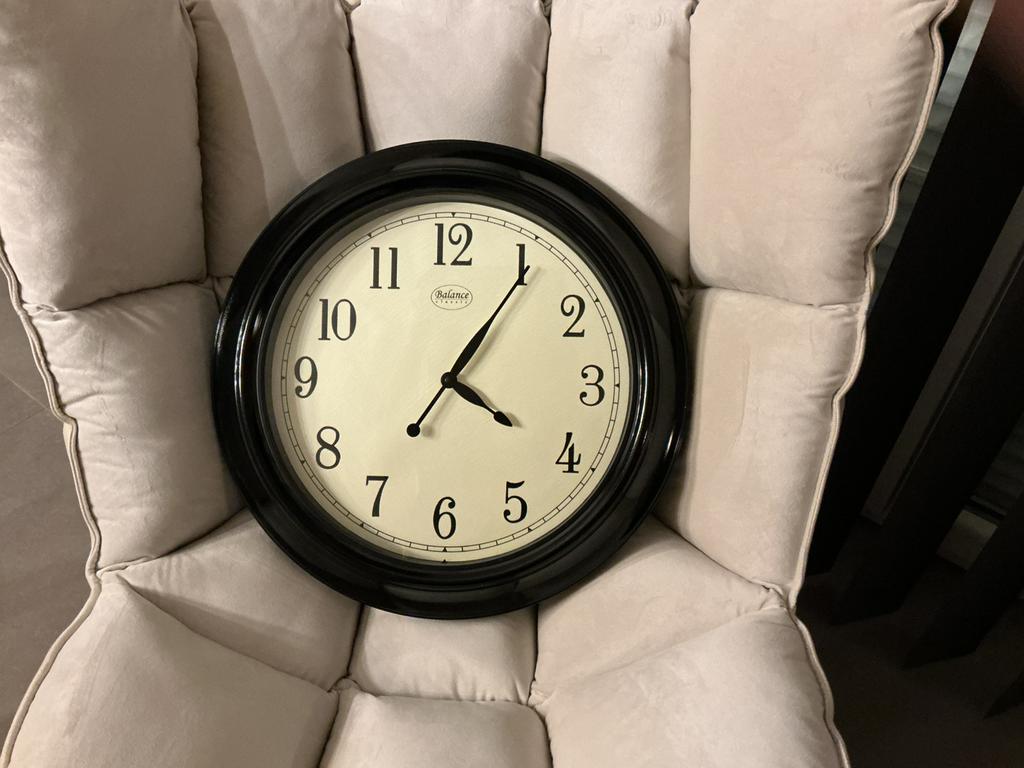 Wandklok 45cm, Huis en Inrichting, Ophalen of Verzenden, Zo goed als nieuw, Wandklok