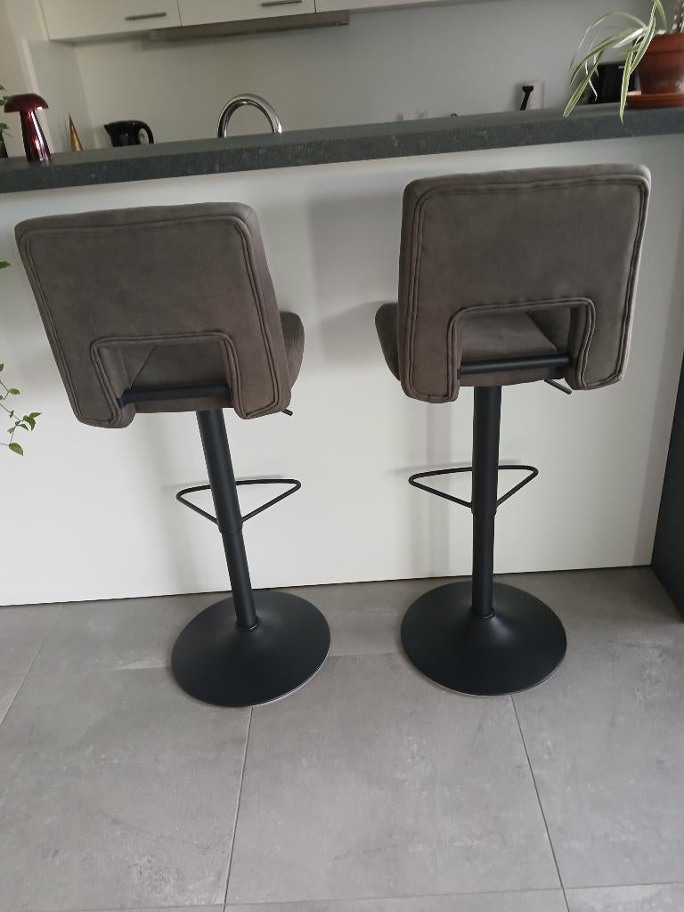 Krukken, 2 tabourets, Comme neuf, Métal, Enlèvement