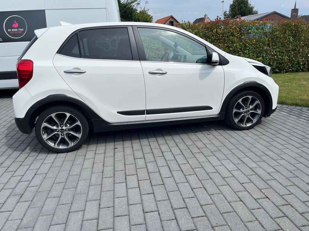 Te Koop.  Kia Picanto X Line 1.0T ISG 2018, Autos, Kia, Cuir, Euro 5, Achat, 5 places