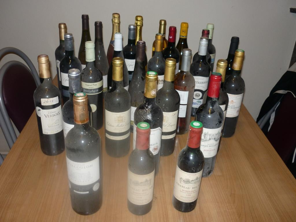 kasteel winen , bordeaux wijnen, Verzamelen, Wijnen, Ophalen, Nieuw, Frankrijk, Rode wijn