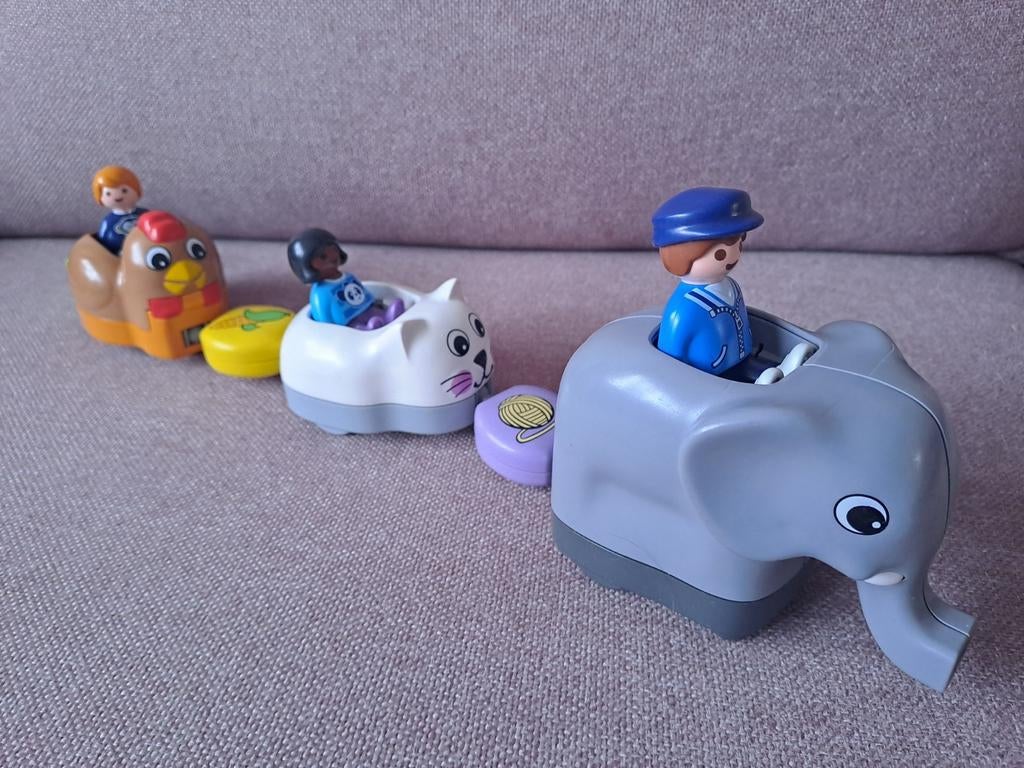 Playmobil 123 - Dierentrein, Kinderen en Baby's, Speelgoed | Playmobil, Ophalen