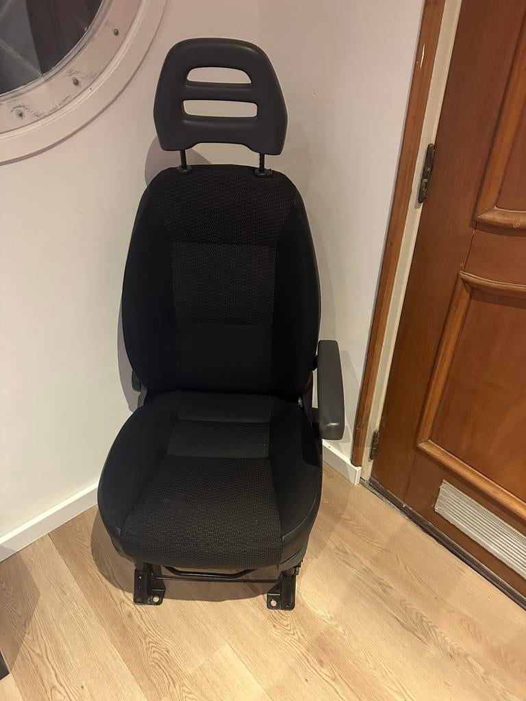 Bijrijdersstoel Ducato Boxer Ducato buscamper zwart 780 KM, Auto-onderdelen, Ophalen of Verzenden, Gebruikt, Citroën