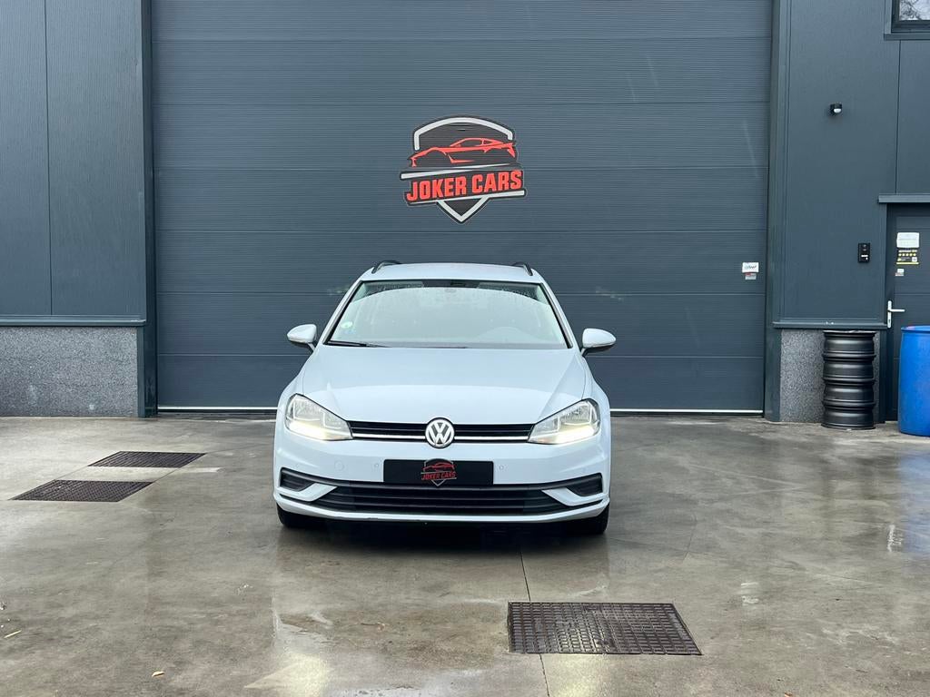 Volkswagen Golf Variant 1.6 CR TDi Comfortline DSG EURO6B, Autos, Cuir, Argent ou Gris, Achat, Euro 6