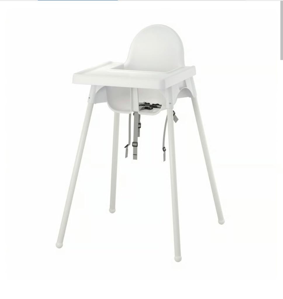 Chaise haute ikea, Enlèvement, Comme neuf, Ceinture(s)