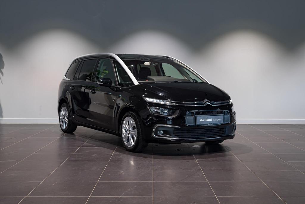 Citroen C4 SpaceTourer 1.5 BlueHDI Business 7 Zit. | Carplay, Auto's, Citroën, Gebruikt, Euro 6, 4 cilinders, Zwart