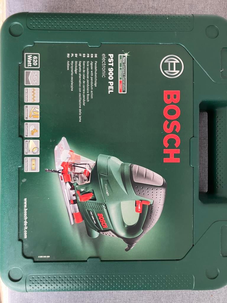 Scie sauteuse électrique PST 900 PEL Bosch - 620 Watts, Bricolage & Construction, Enlèvement, Neuf, 600 à 1200 watts, Scie sauteuse