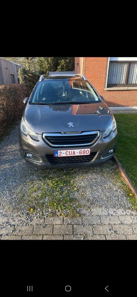 Peugeot 2008, Auto's, Peugeot, Voorwielaandrijving, Euro 5, Stof, Zwart