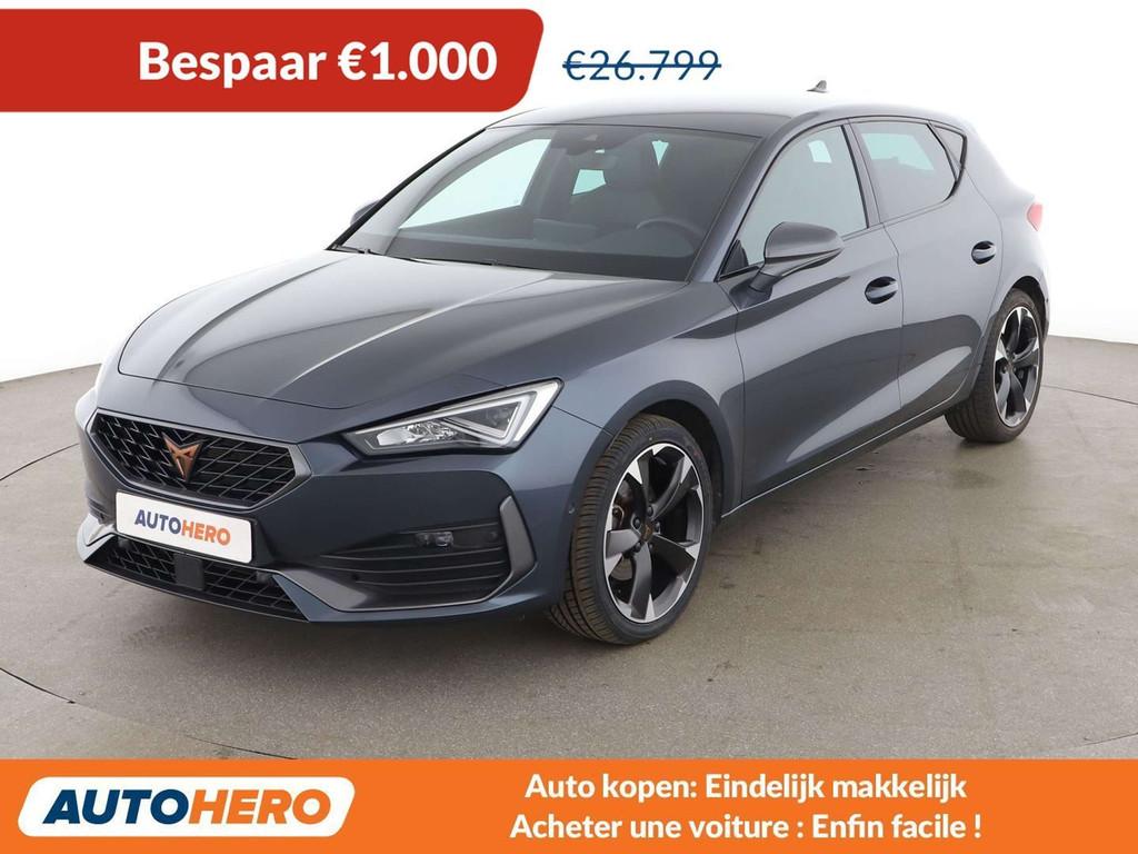 CUPRA Leon 1.5 eTSI (bj 2024, automaat), Auto's, Cupra, Leon, 150 pk, Zilver of Grijs, 1395 kg