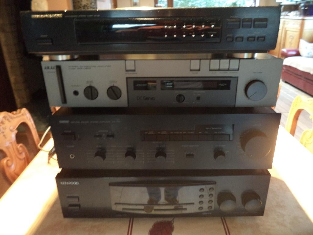 divers amplis et ampli tuner vintage., TV, Hi-fi & Vidéo, Amplificateurs & Ampli-syntoniseurs, Utilisé, Stéréo, 60 à 120 watts