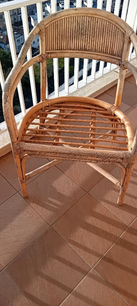 Chaise en rotin, Jardin & Terrasse, Enlèvement, Utilisé, Rotin