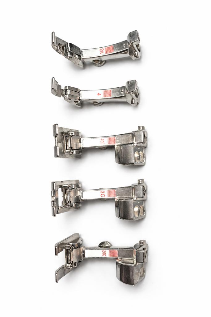 Bernina voet: 2A - 4 - 40C - 3C - 20C, Ophalen of Verzenden, Zo goed als nieuw, Bernina