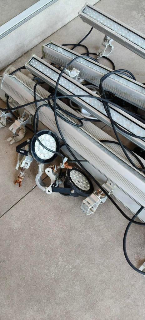 lampen, wall washer rgbw, Ophalen, Gebruikt, Minder dan 50 watt, Aluminium