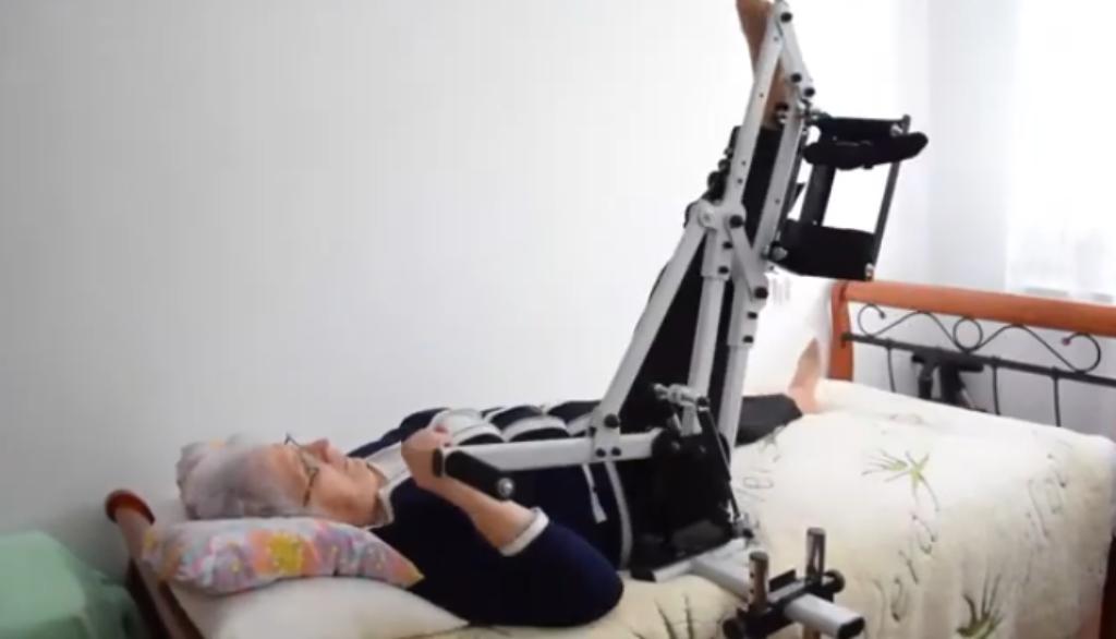 Appareil d'entraînement pour les jambes pour patients alités, Envoi, Neuf