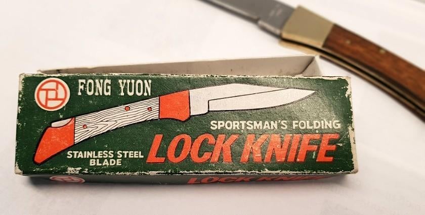 Vintage Fong Yuon knife, Caravans en Kamperen, Kampeergereedschap, Ophalen of Verzenden, Zo goed als nieuw