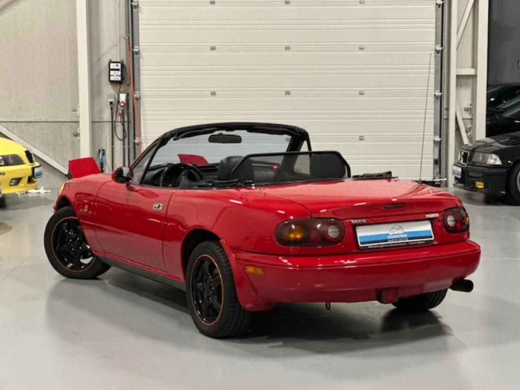 Mazda MX-5 1.6i 16v NA | Sportuitlaat | Leder | Mooie staat, Autos, Achat, Entreprise, Boîte manuelle, Noir