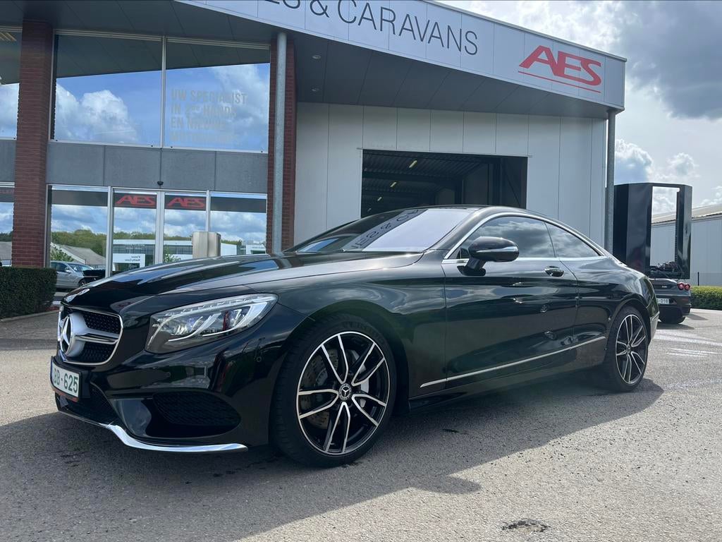 Mercedes s450 4matic coupe 22.000km !!, Automaat, Zwart, Leder, Bedrijf