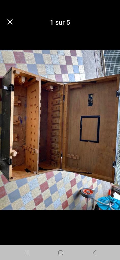 Coffre militaire numéroté, Collections, Enlèvement, Armée de terre, Objet d'art