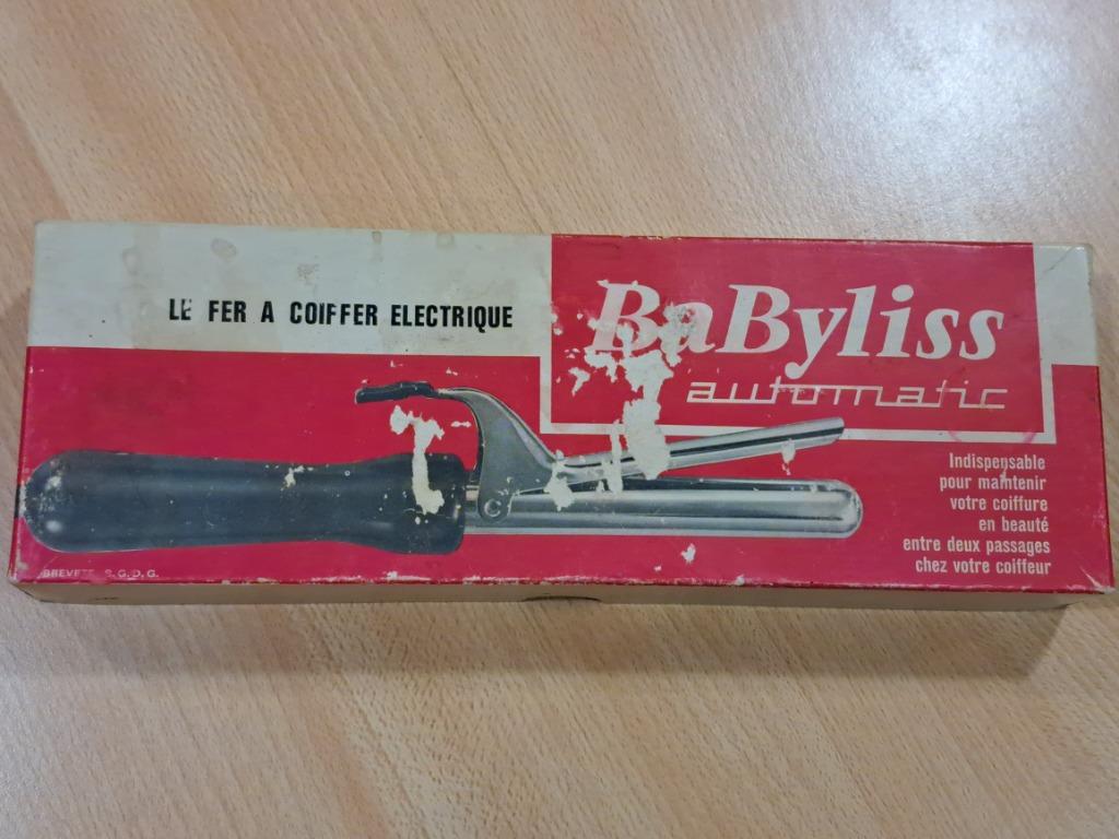 Fer à friser Vintage Babyliss, Bijoux, Sacs & Beauté, Enlèvement, Utilisé, Fer à friser ou Lisseur